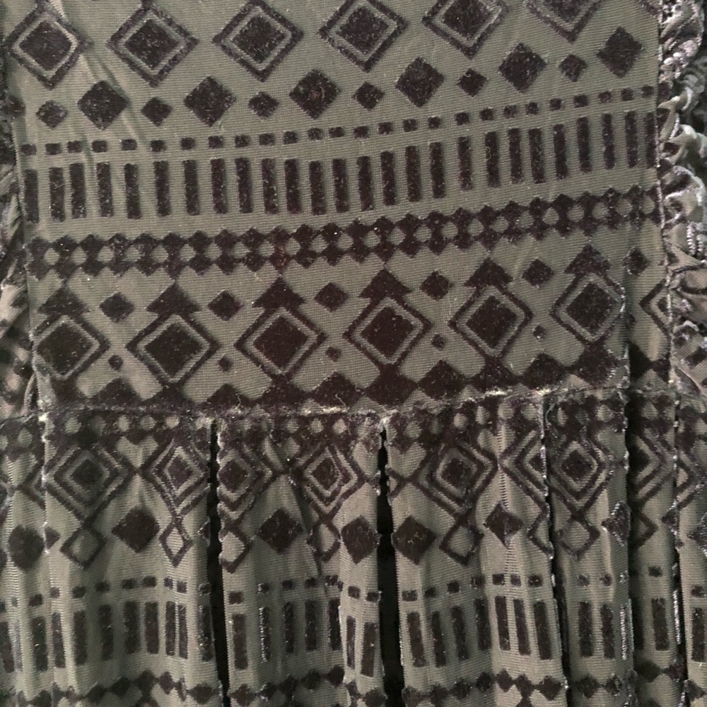 Navy Blue Anthropologie Meadow Rue Dress - Picture 2 of 4